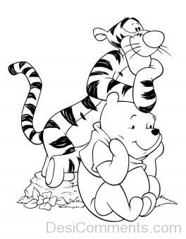 Tigger With Friend Pooh