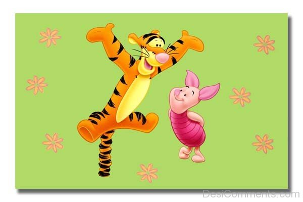 Tigger With Piglet-DESI6054