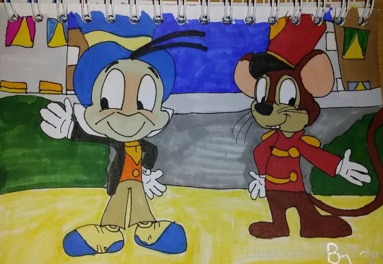Timothy Q.Mouse And Jiminy