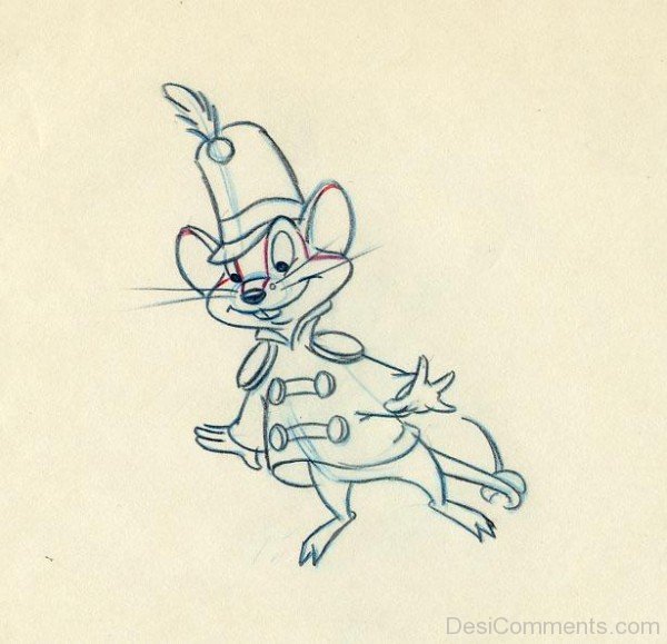 Timothy Q.Mouse Sketch Image-DESI0121