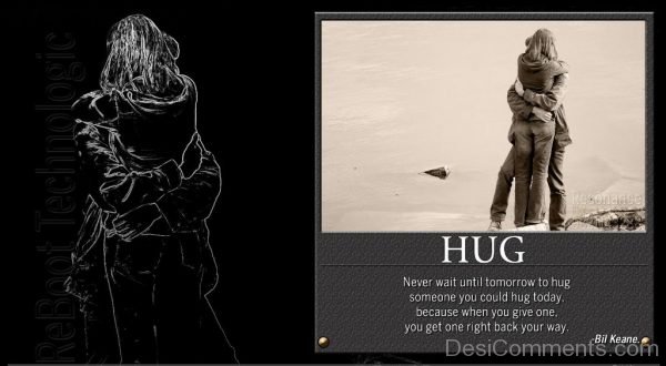 To hug someone-DC108