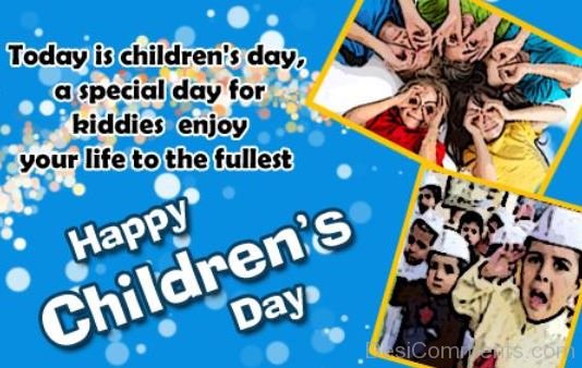 Today Is Children’s Day