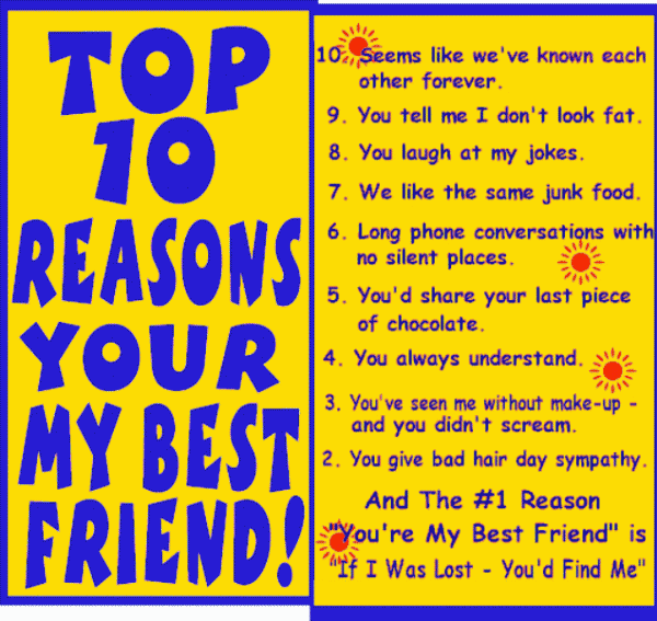 Top 10 Reason Your My Best Friend-dc099010