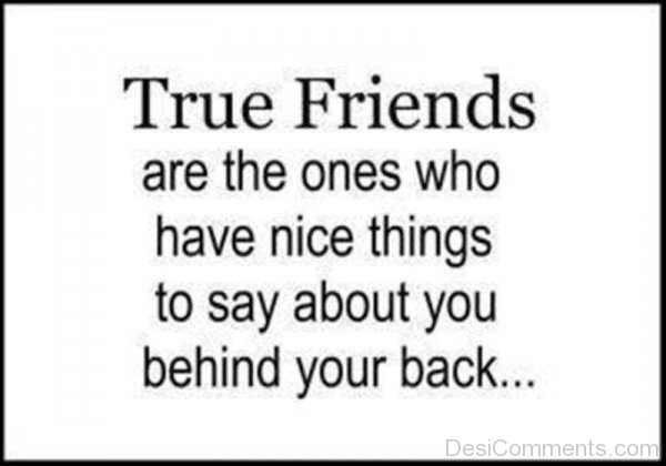 True Friends Are The Ones Who Have Nice Things