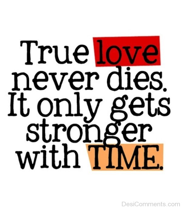 True Love Never Dies-nm811DC00DC11