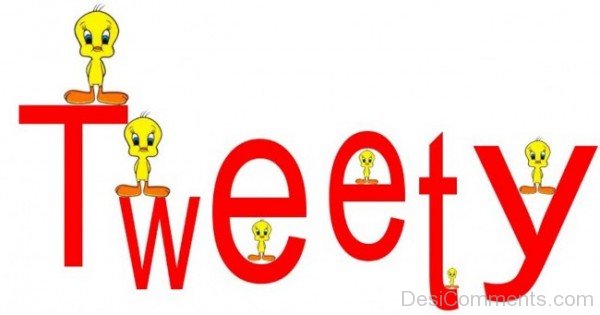 Tweety Bird Cartoon Image-DESI025