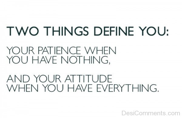 Two Things Define You-dc30