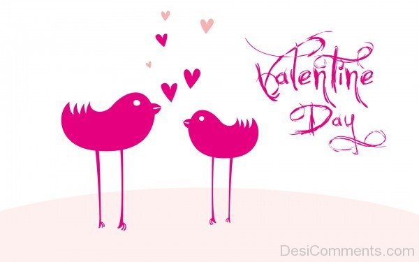 Valentine Day Love Birds Image