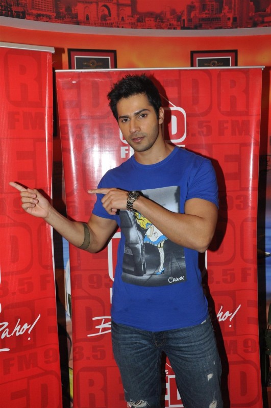 Varun Dhawan In Blue Shirt