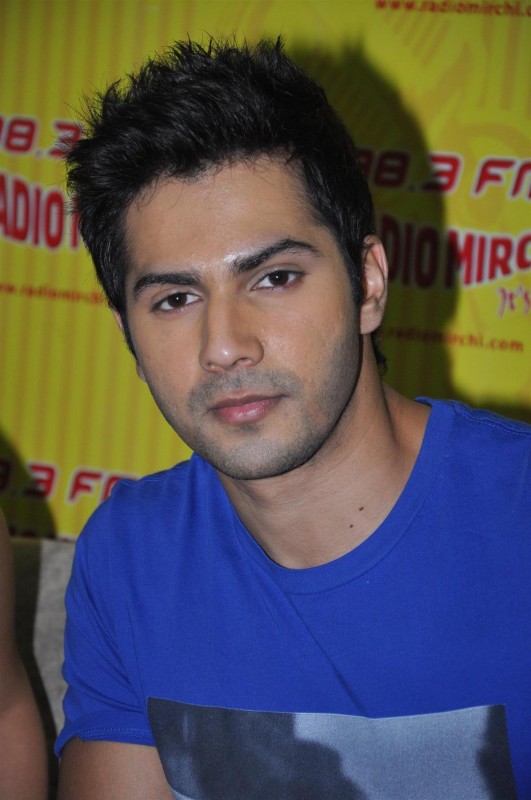 Varun Dhawan In Blue Shirt