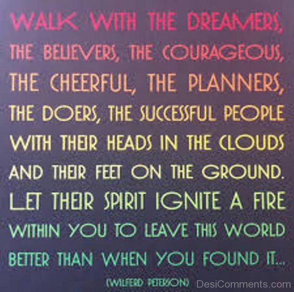 Walk With The Dreamers