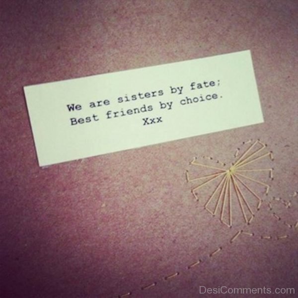 We Are Sisters By Fate-DC46