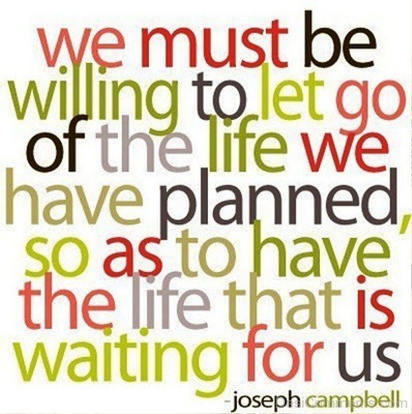 We Must Be Willing To Let Go Of The Life-DC90