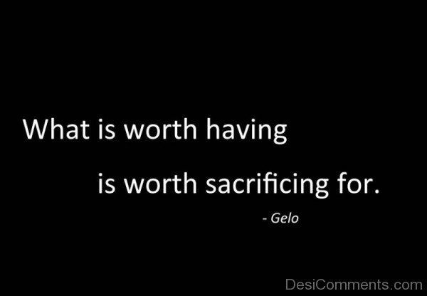 What Is Worth Having-DC20