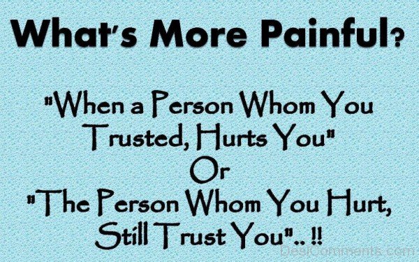 What’s More Painful