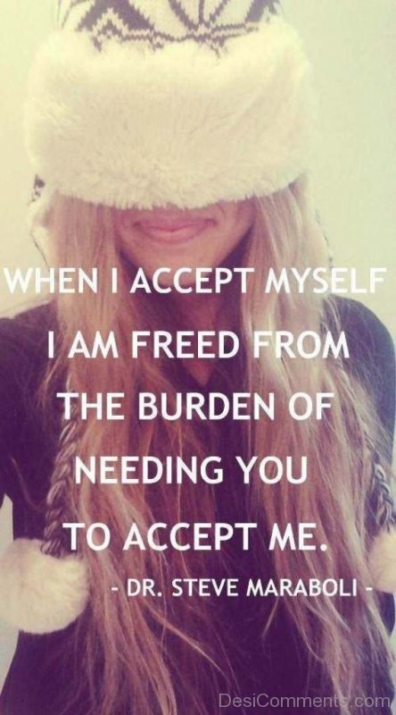 When I Accept Myself
