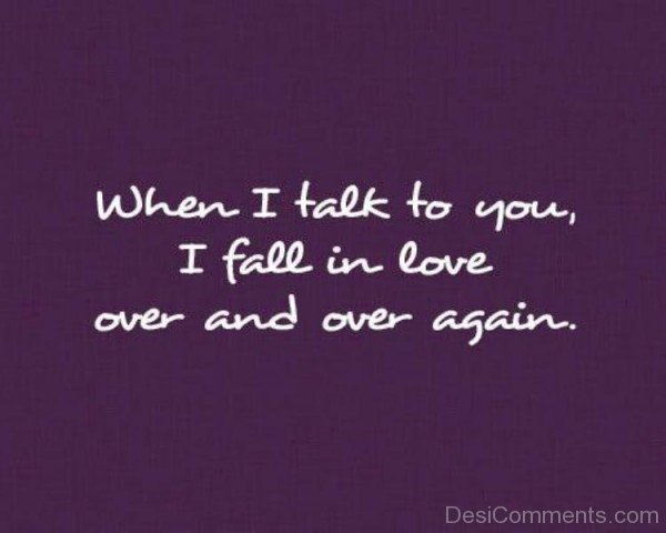 When I Talk To You,I Fall In Love-ikm255DESI06