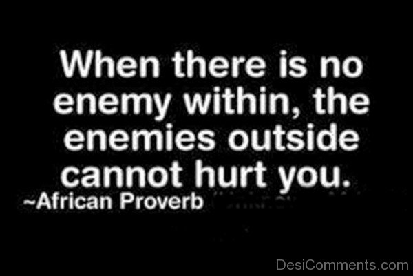 When There Is No Enemy Within-dc1231