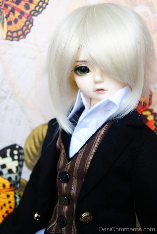 White Hair Doll