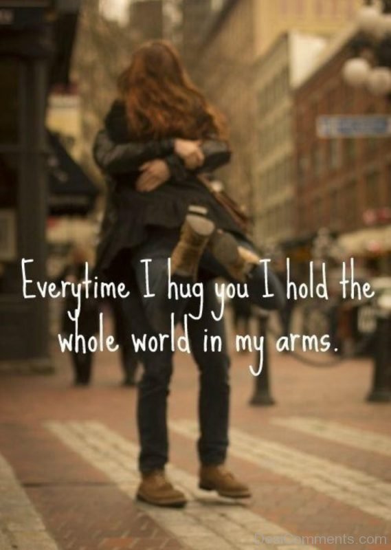 Whole world in my arms