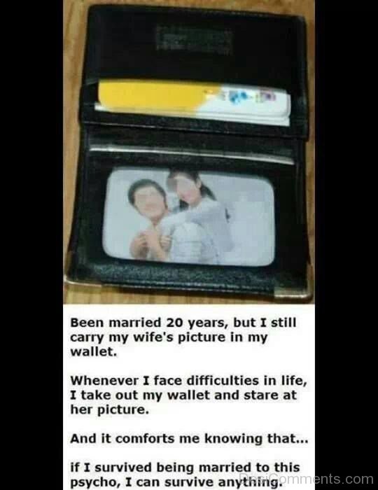 Why I Carry My Wife  Picture