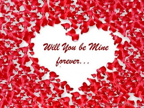 Will You Be Mine Forever Image- DC 6093
