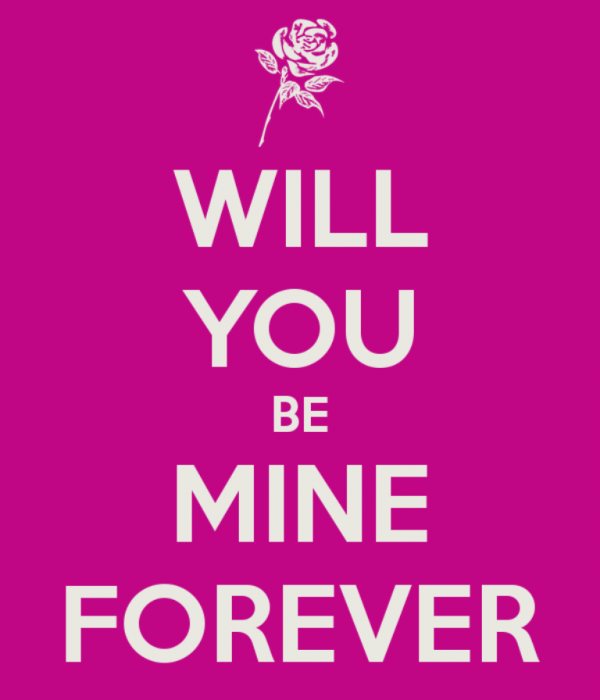 Will You Be Mine Forever Image-DC42