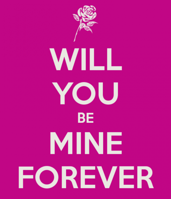 Will You Be Mine Forever Image