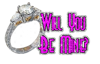 Will You Be Mine With Diamond Ring - DesiComments.com