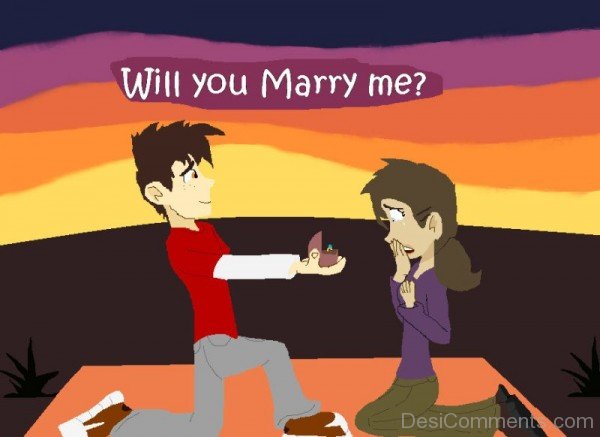 Will You Marry Me Boy Proposed Girl