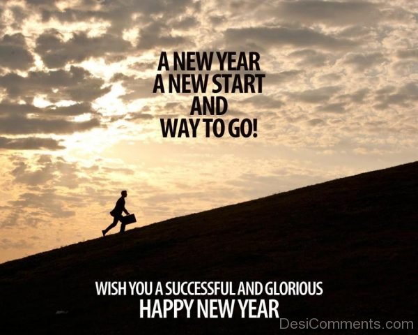 Wish You A Successful And Glorious Happy New Year-DC91