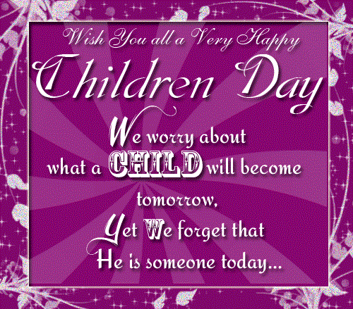 Wish You All A Very Happy Children’s Day
