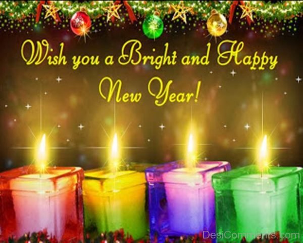 Wish You Bright And Happy New Year-DC92