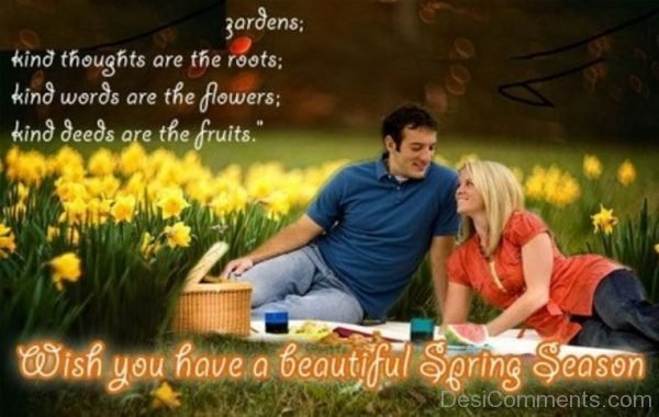 Wish You Have A Beautiful Spring Season-DC105