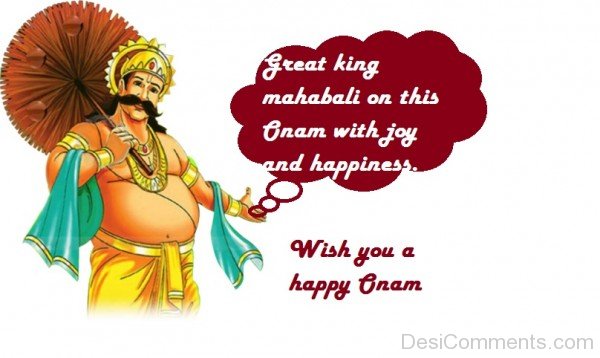 Wish you a Happy Onam