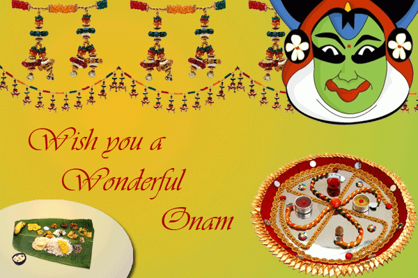 Wish you a wonderful Onam