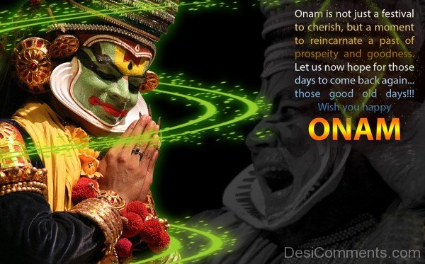 Wish you happy Onam