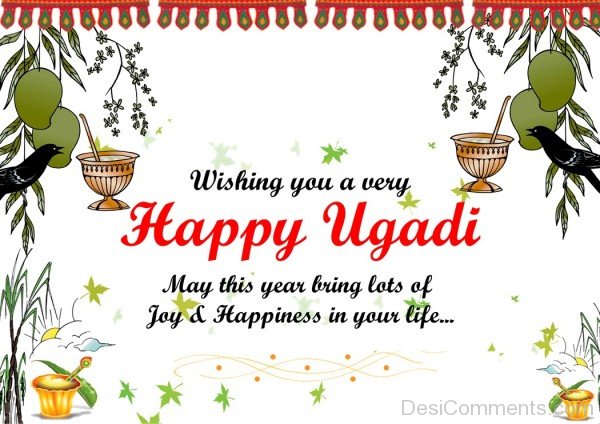 Wishing You A Very Happy Ugadi
