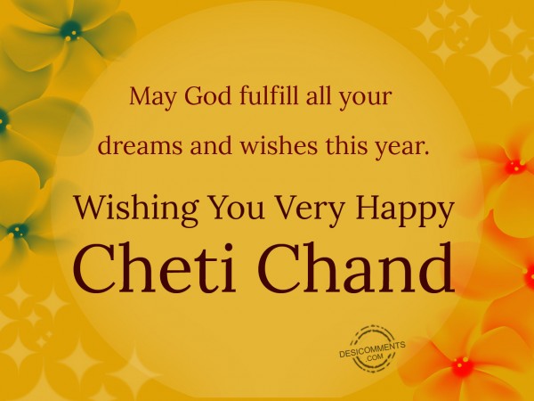 Wishing You Very Happy Chetti Chand