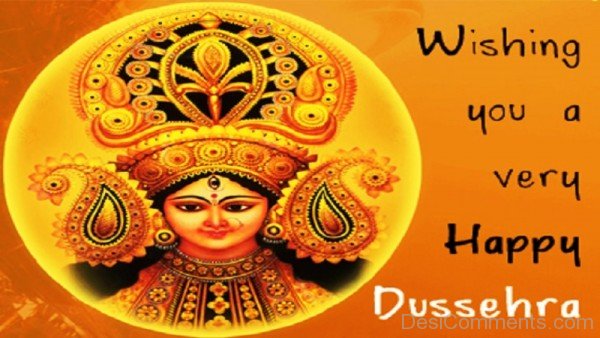 Wishing You Very Happy Dusshera-DC0236