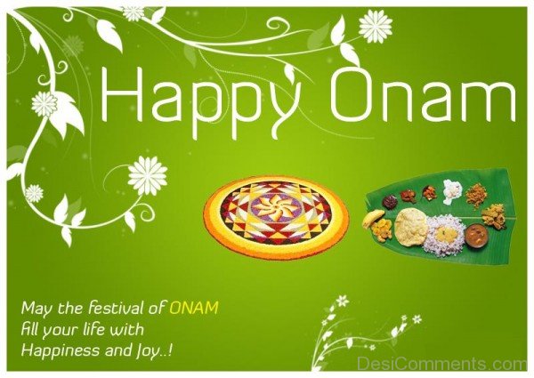 Wishing you a very Happy Onam