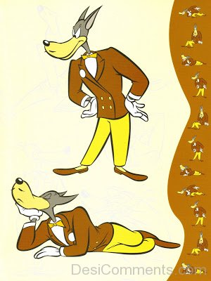 Wolf As Gentleman Look