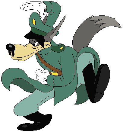 Wolf As Police Officer