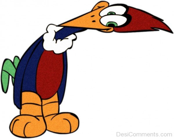 Woody Woodpecker Funny Look