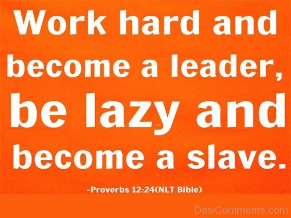 Work Hard And Become A Leader-DC001DC19