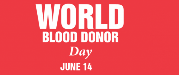 World Blood Donor Day – 14 June
