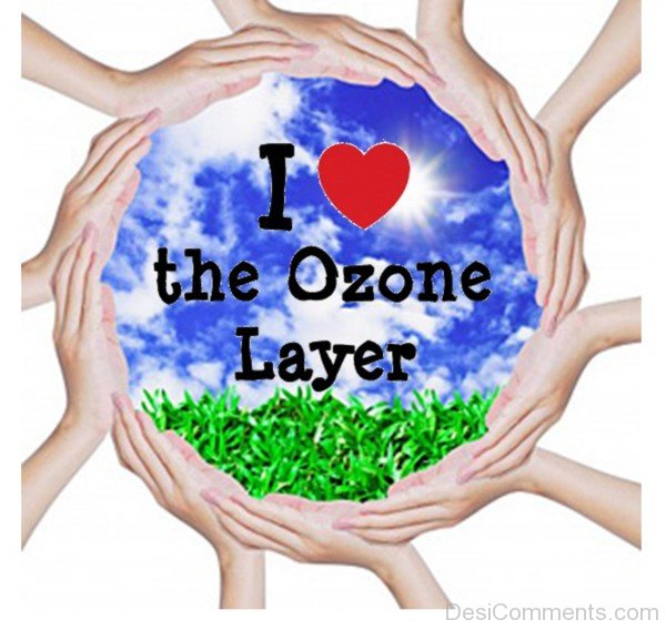 World Ozone Day  - I Love Ozone Layer