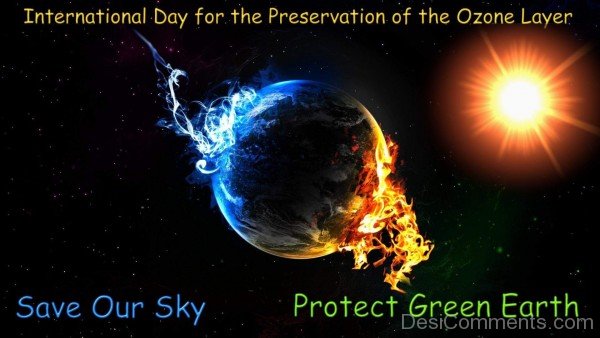 World Ozone Day - Save Our Earth