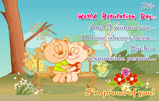 World Population Day – I’M Proud Of You