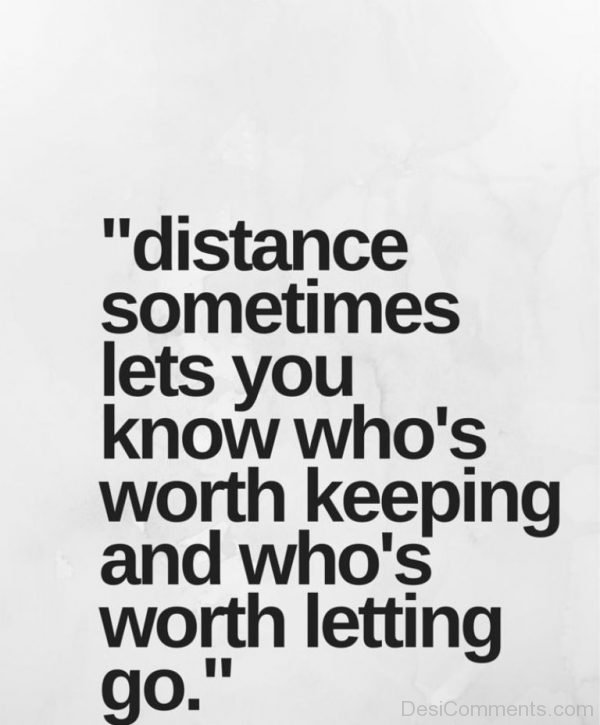 Worth Letting Go